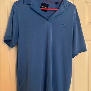 Tommy Bahama Blue Polo Shirt for Men